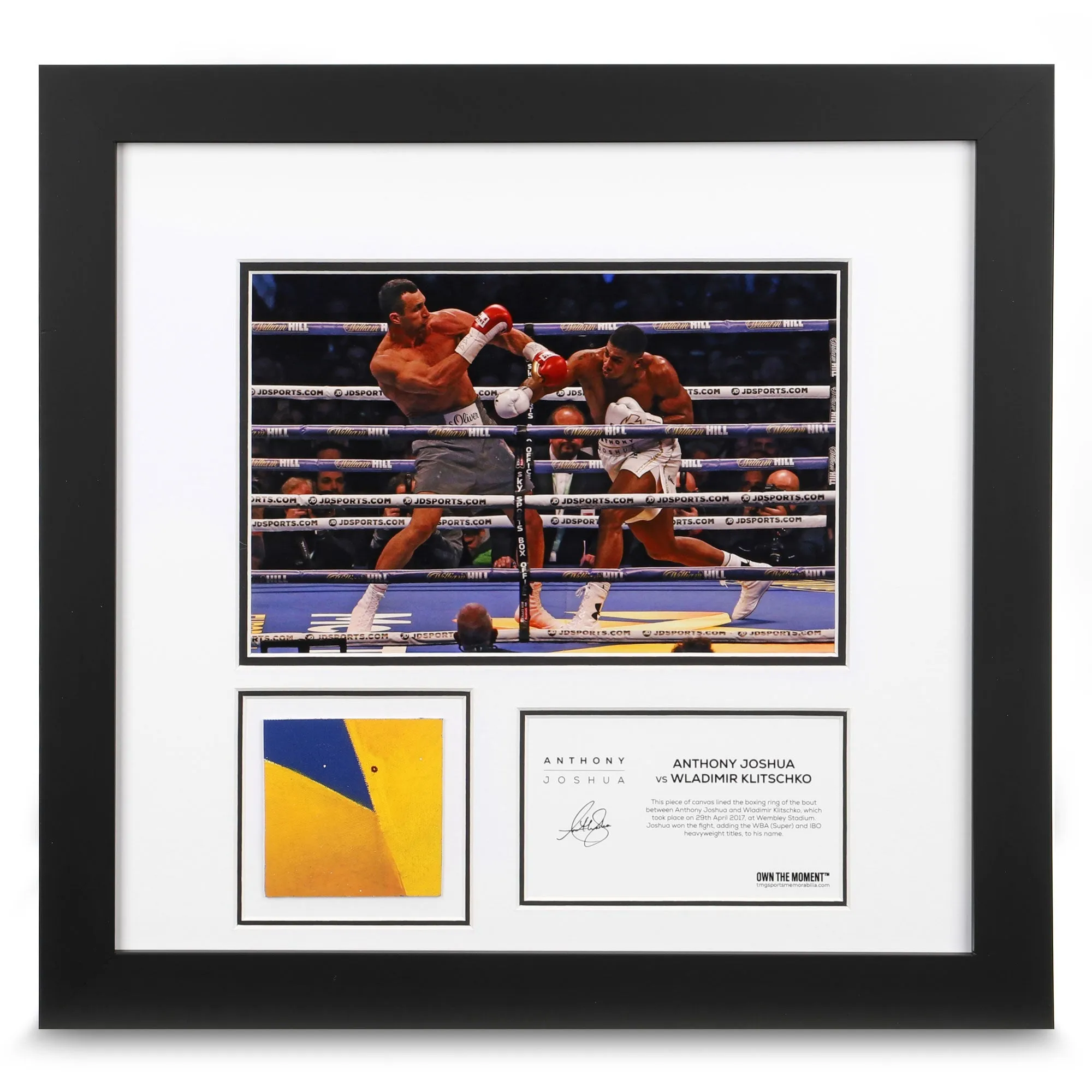 Anthony Joshua vs Wladimir Klitschko Fight Canvas & Photo  Hook