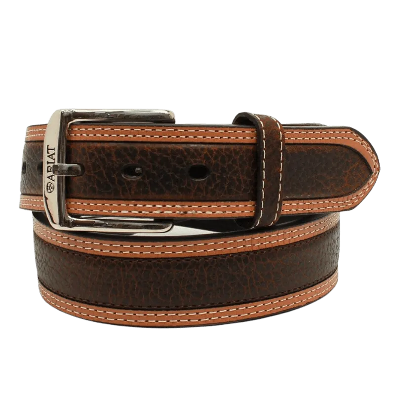 Ariat Men's Two-Toned Brown Belt A10004305
