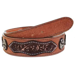 B1034A - Natural Rough Out Tooled Overlay Belt