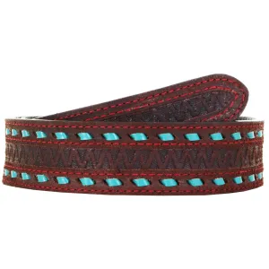 B1039 - Brown Rough Out Belt
