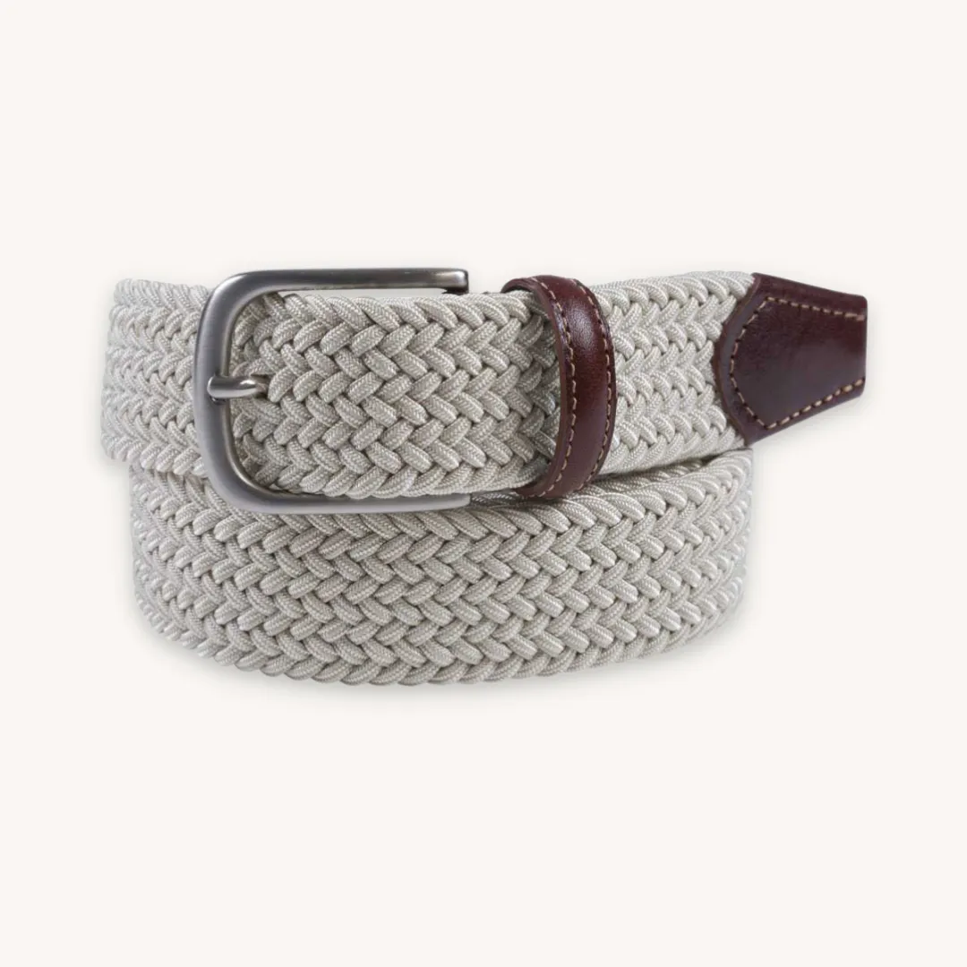 Beige Elastic Belt