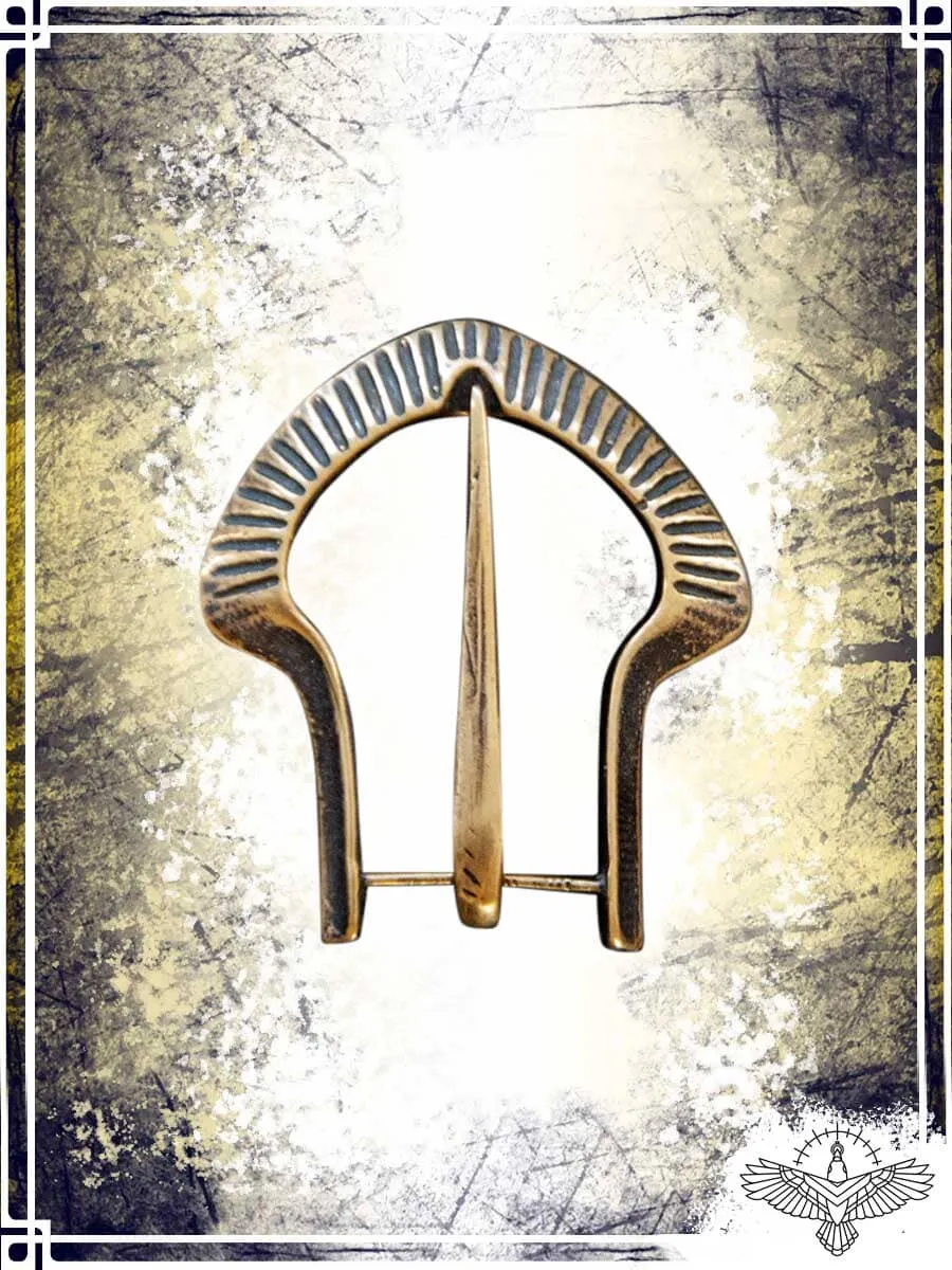 Buckle - Slavic Engraved Lines
