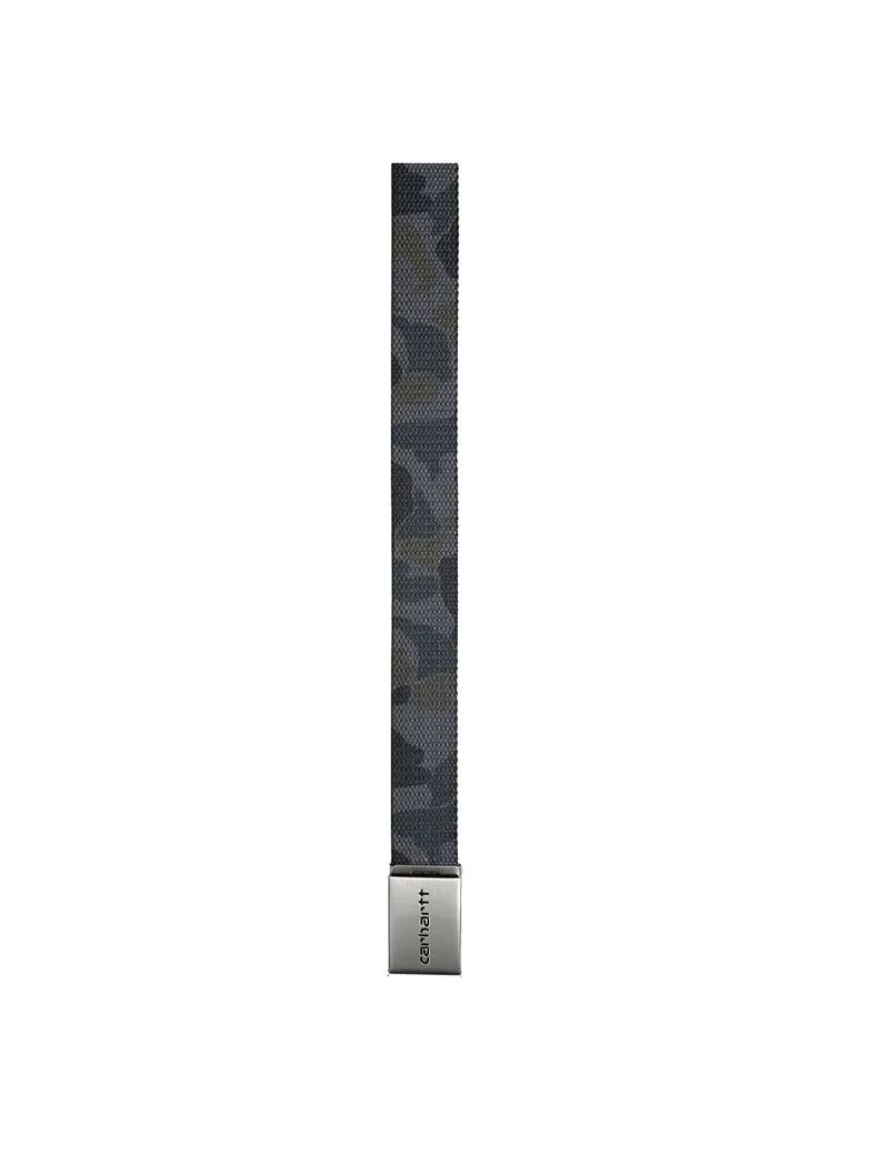 Carhartt WIP Clip Belt Camo Duck Grey