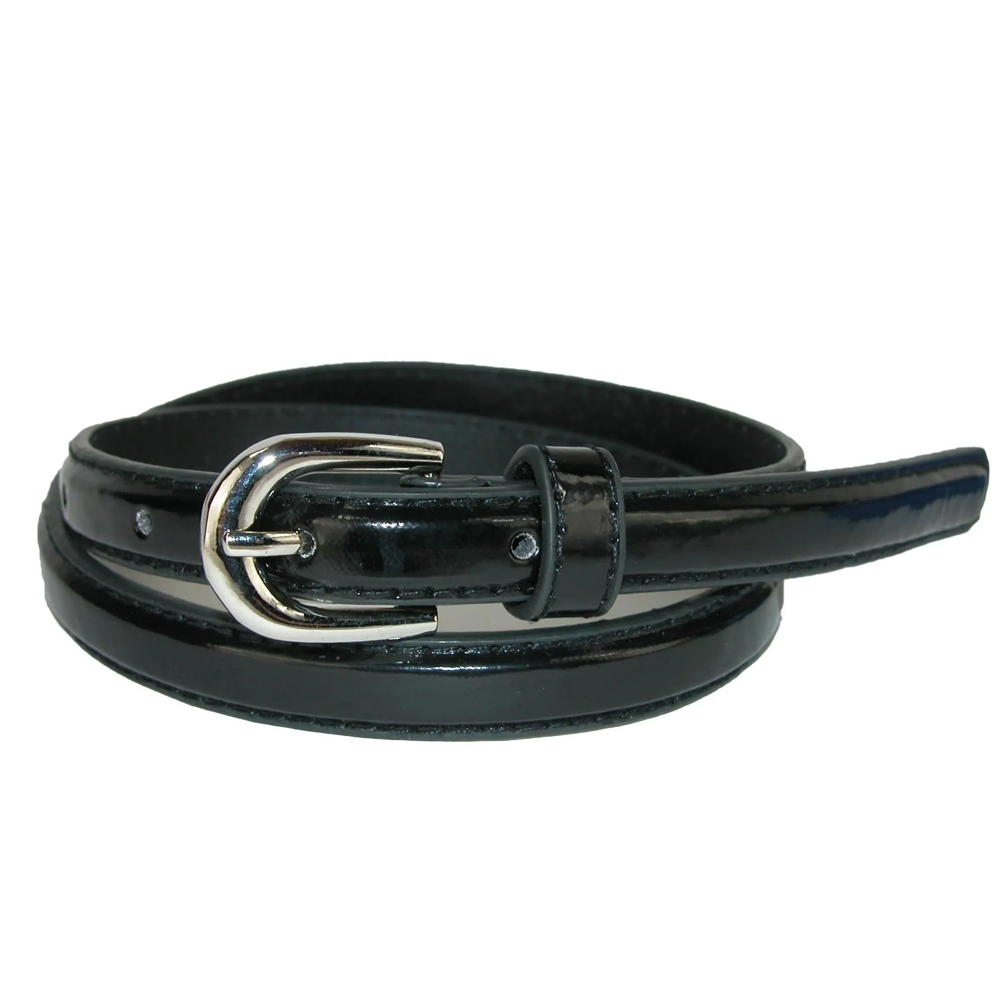 CTM® Kid's Skinny Dress Belt (Pack of 2 Colors)