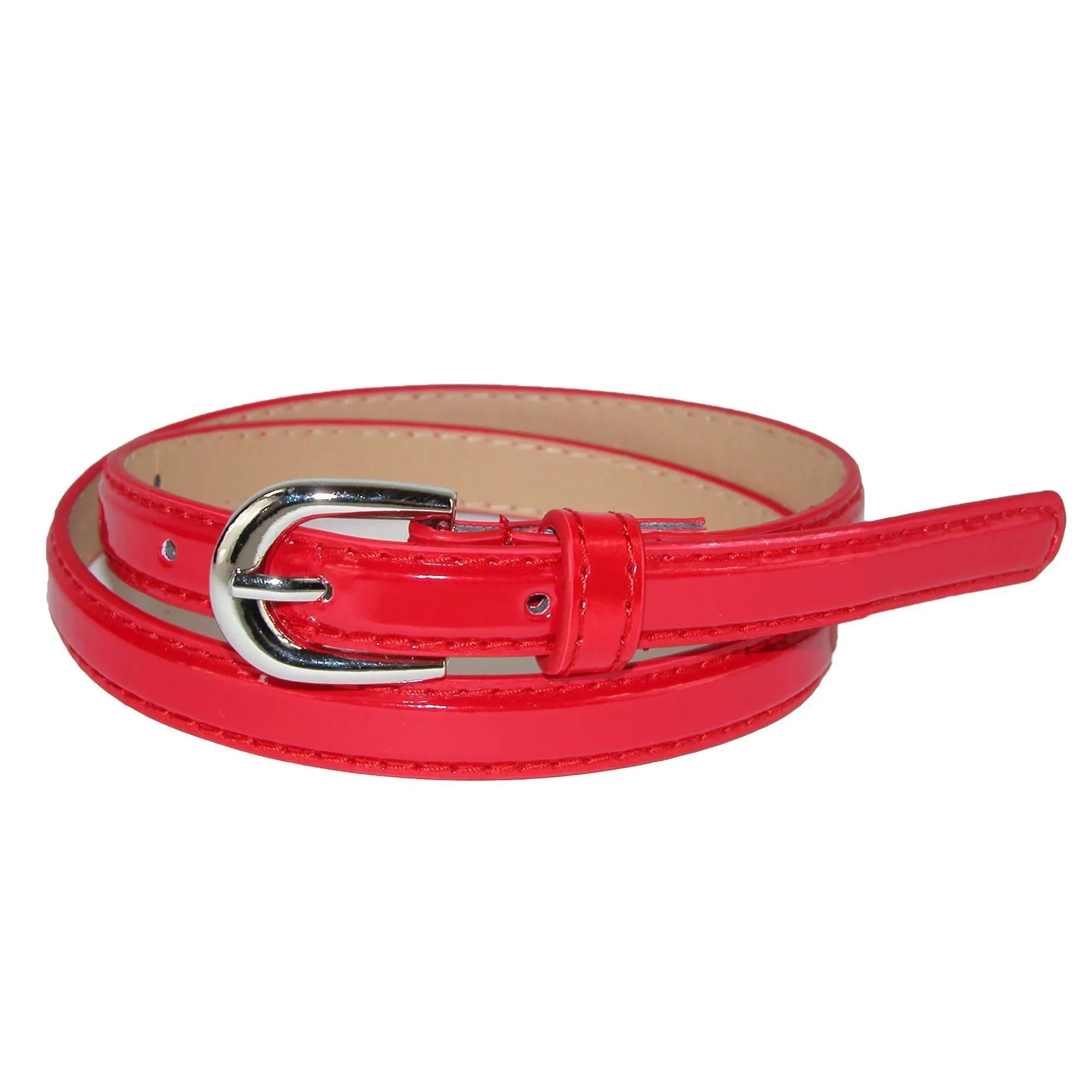 CTM® Kid's Skinny Dress Belt (Pack of 2 Colors)
