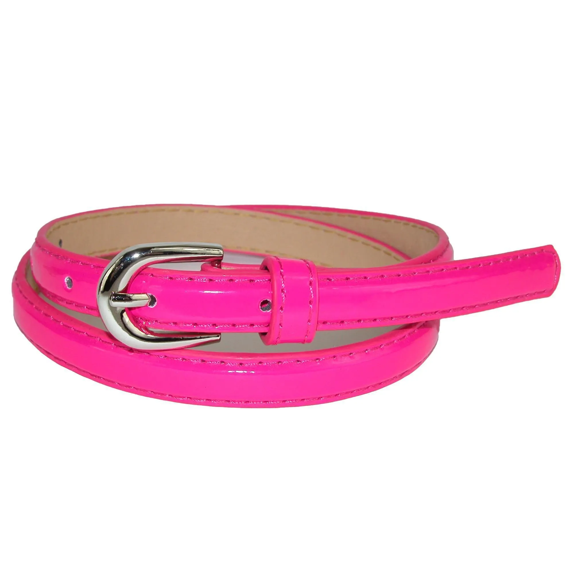 CTM® Kid's Skinny Dress Belt (Pack of 2 Colors)
