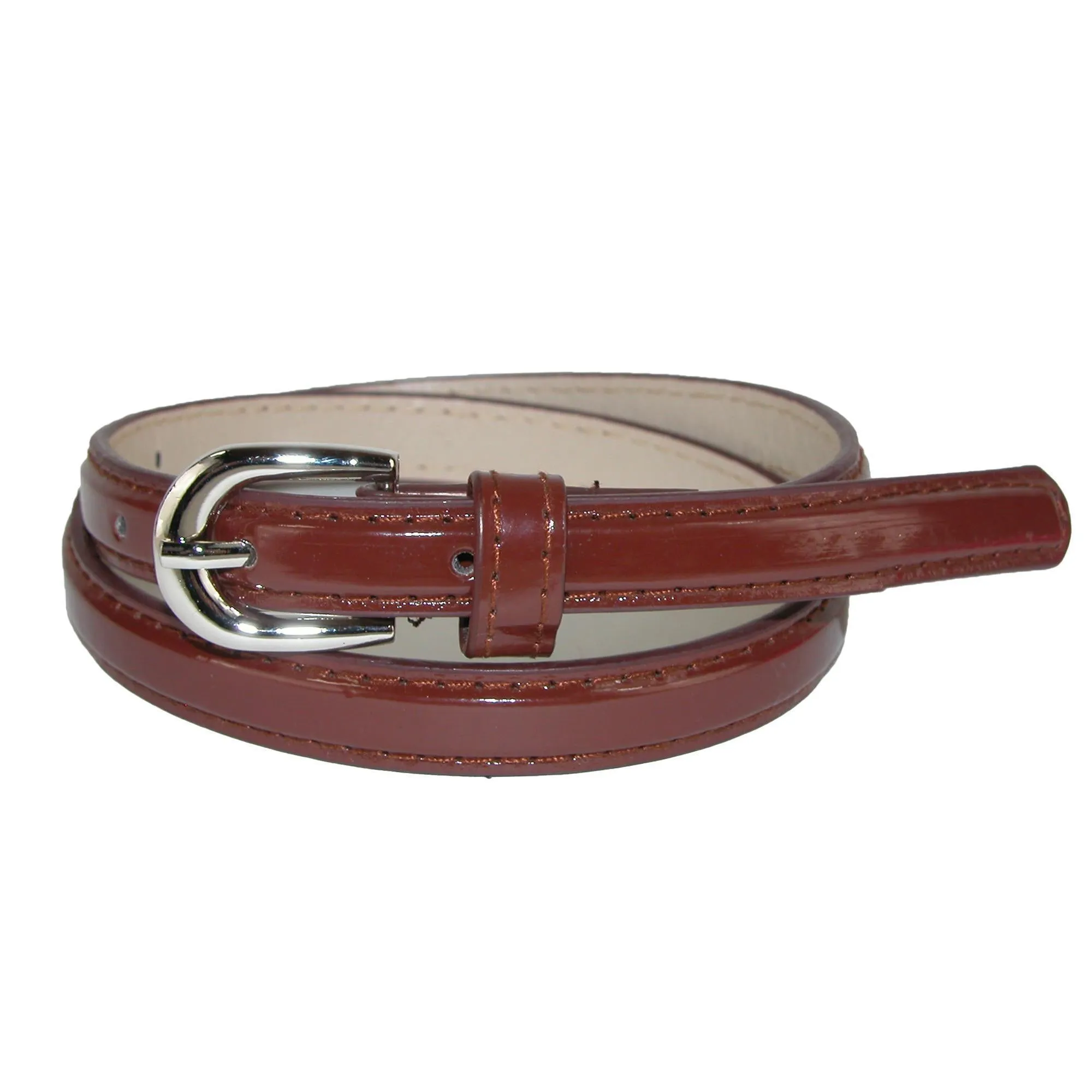 CTM® Kid's Skinny Dress Belt (Pack of 2 Colors)