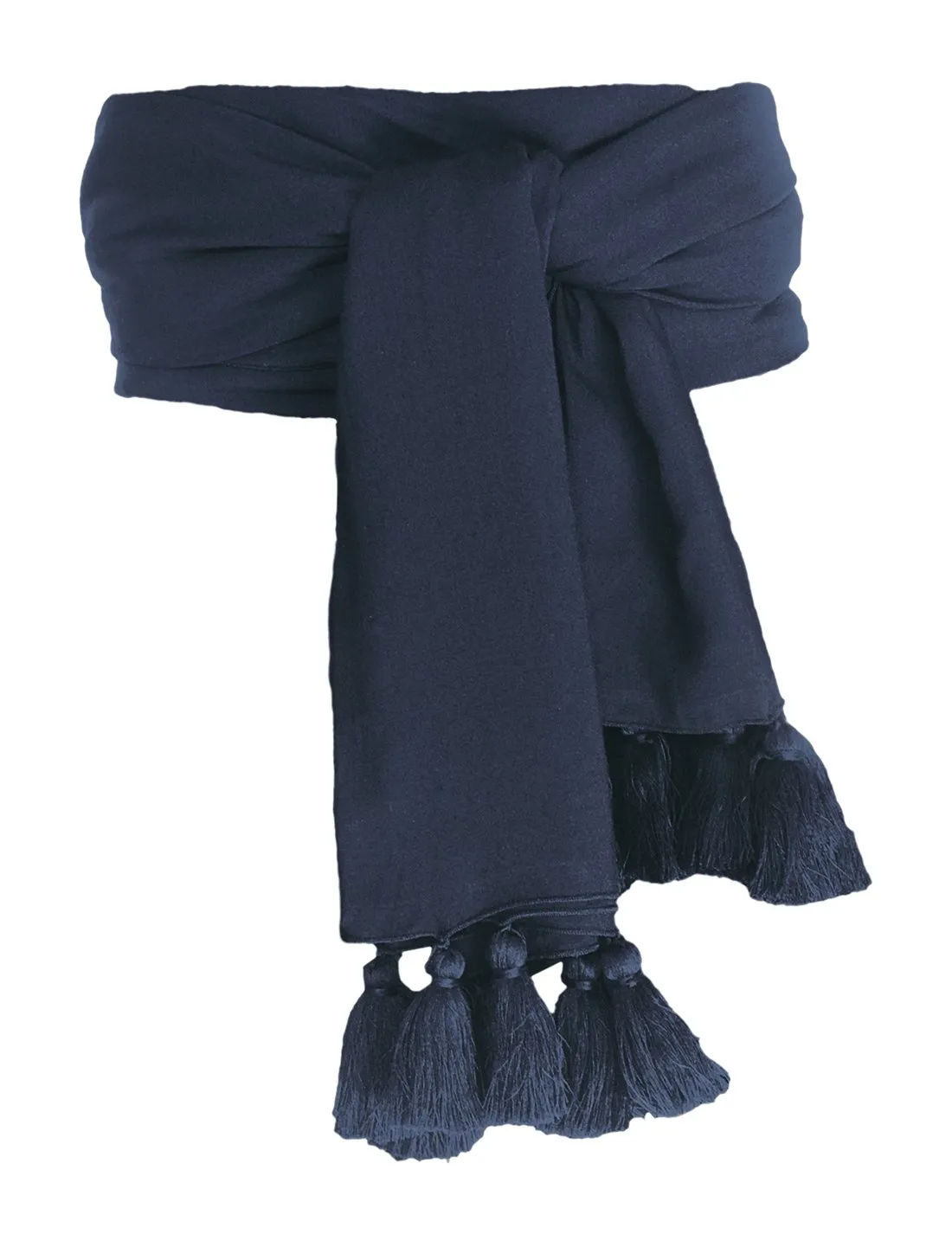 ISLA RAYON TASSEL WOMENS BELT