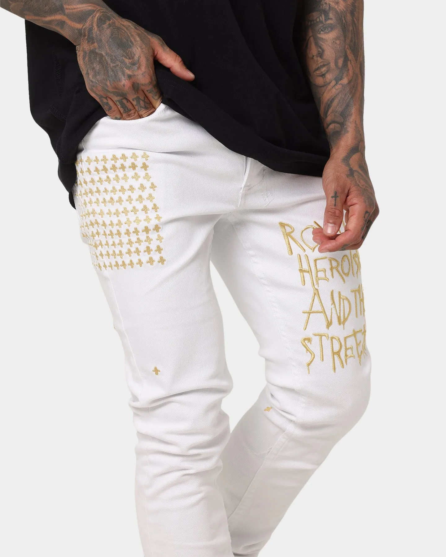 Ksubi 23 Chitch Tru White Denim Pants White