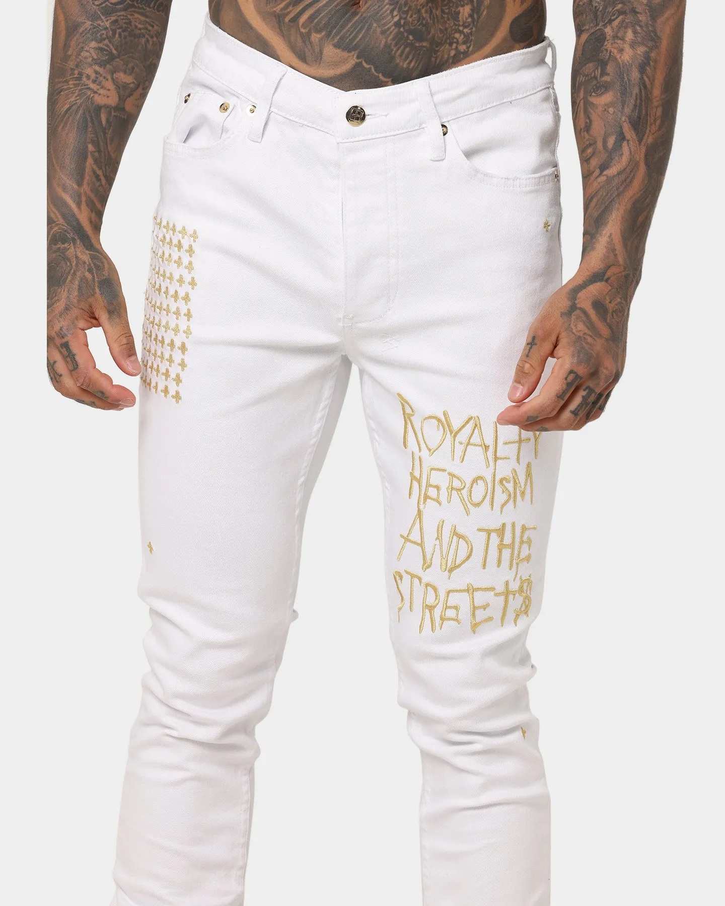 Ksubi 23 Chitch Tru White Denim Pants White