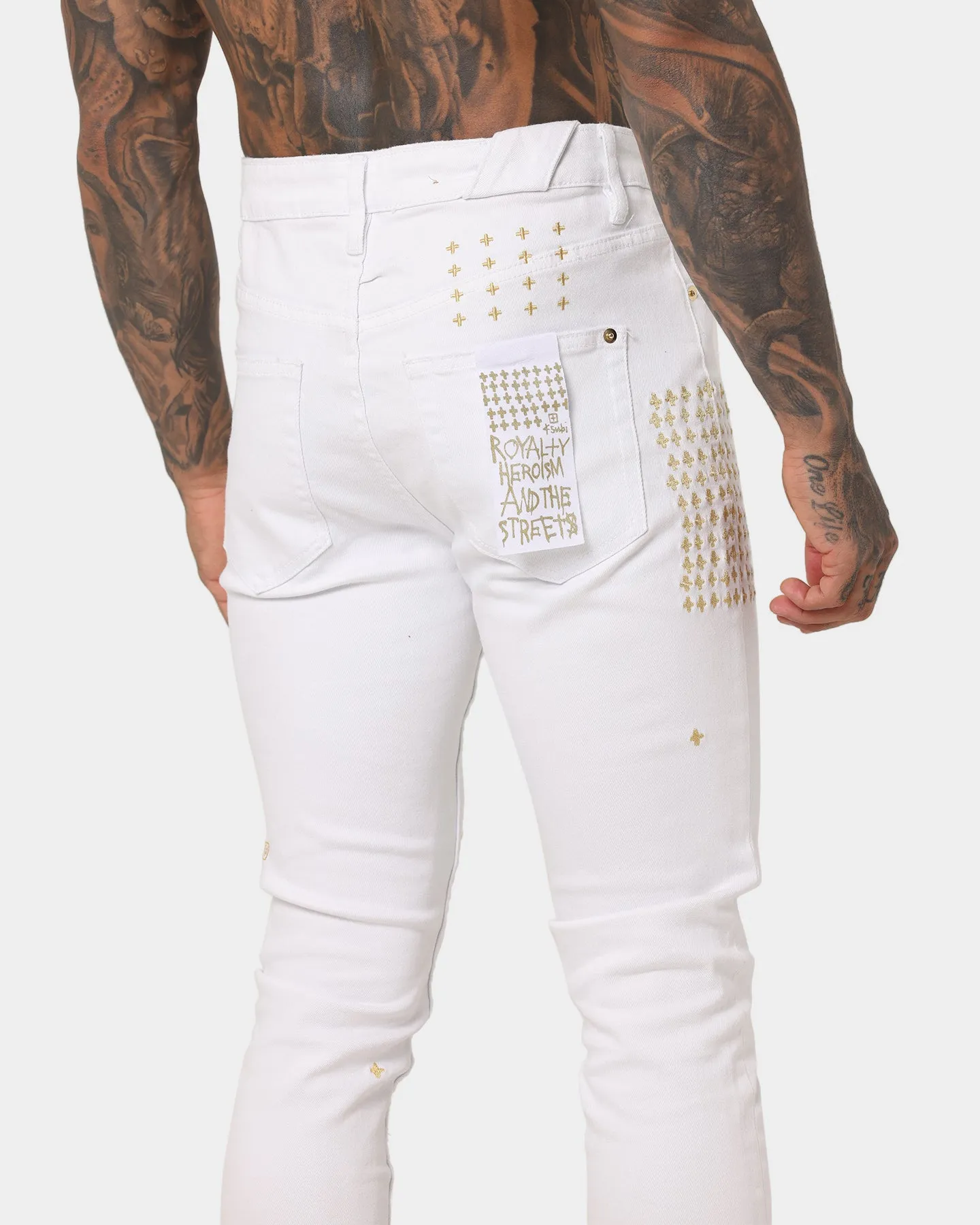 Ksubi 23 Chitch Tru White Denim Pants White