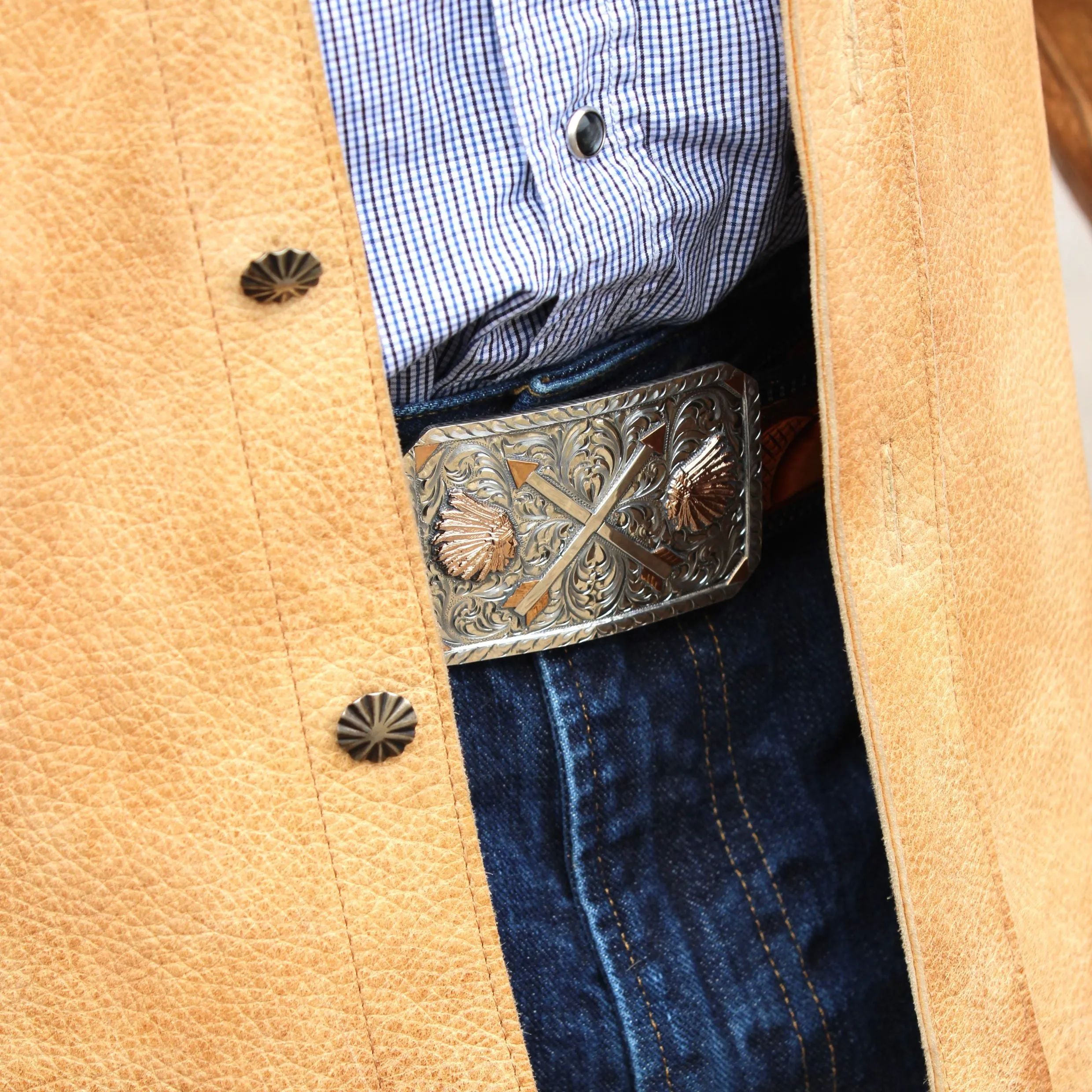 Native Ways Trophy Buckle