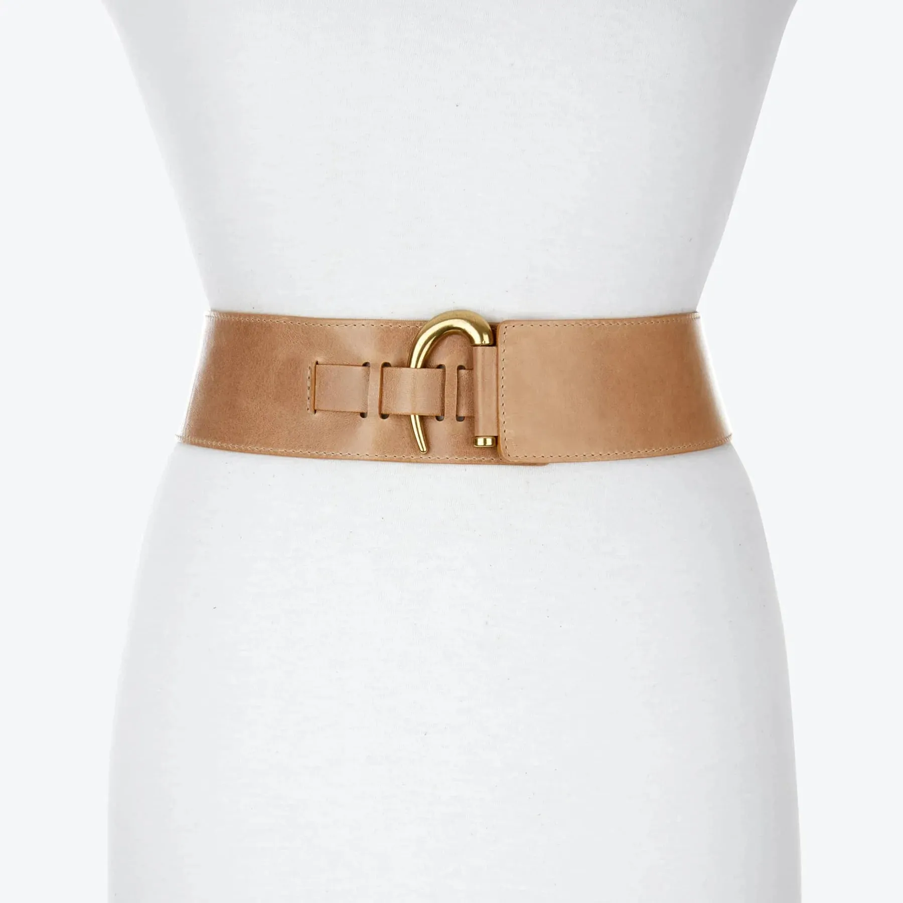 Stas Belt-Nude Nappa