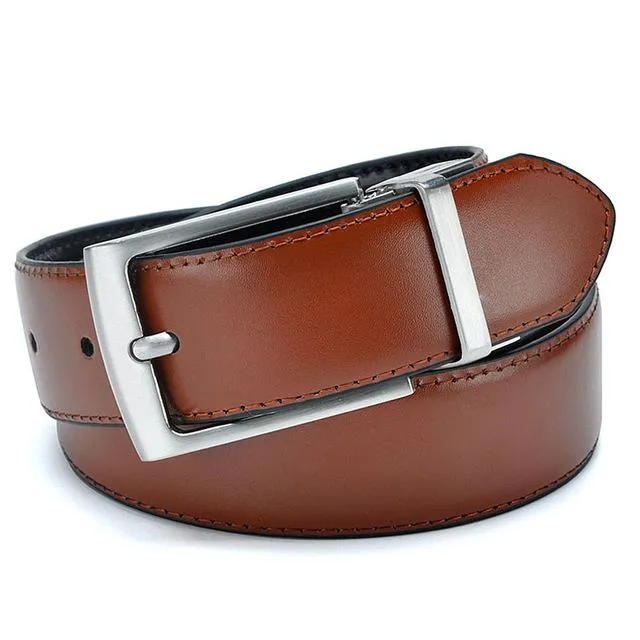 West Louis Designer High Quality Genuine Leather Belt