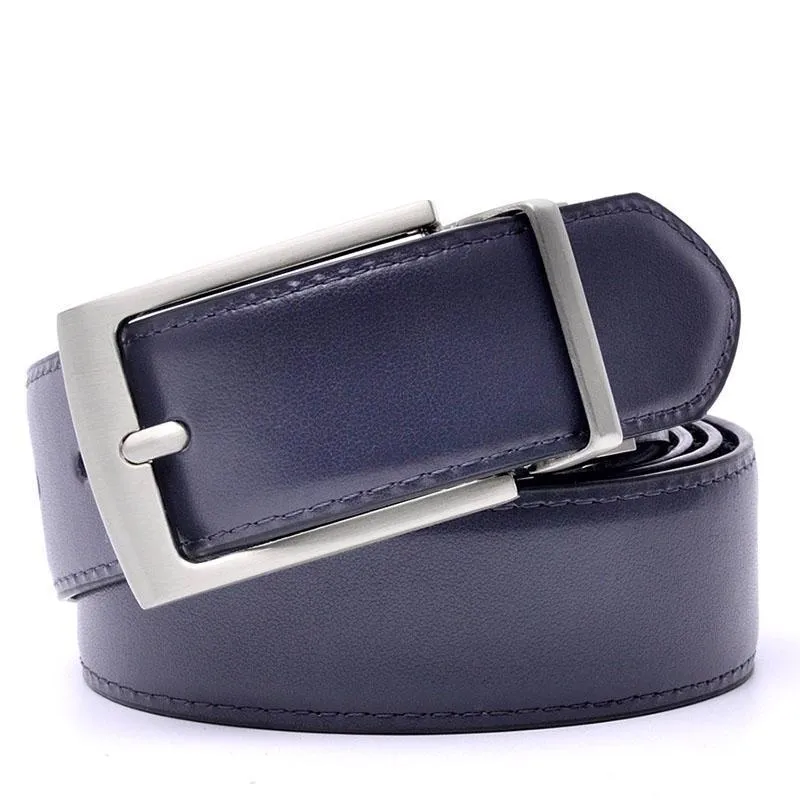 West Louis Designer High Quality Genuine Leather Belt