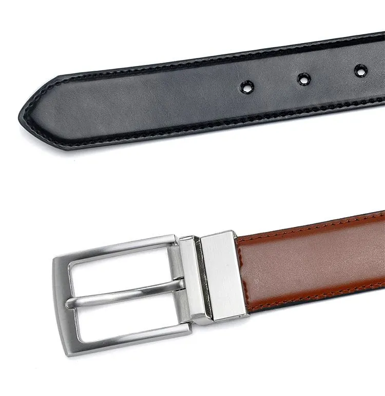 West Louis Designer High Quality Genuine Leather Belt