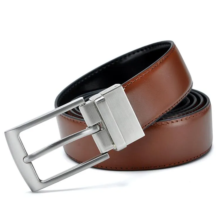 West Louis Designer High Quality Genuine Leather Belt