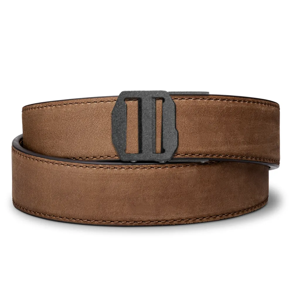 X7 BUCKLE | BUFFALO LEATHER GUN BELT 1.5"